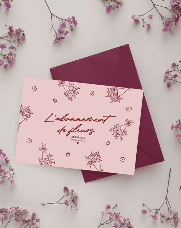 Carte cadeau abonnement